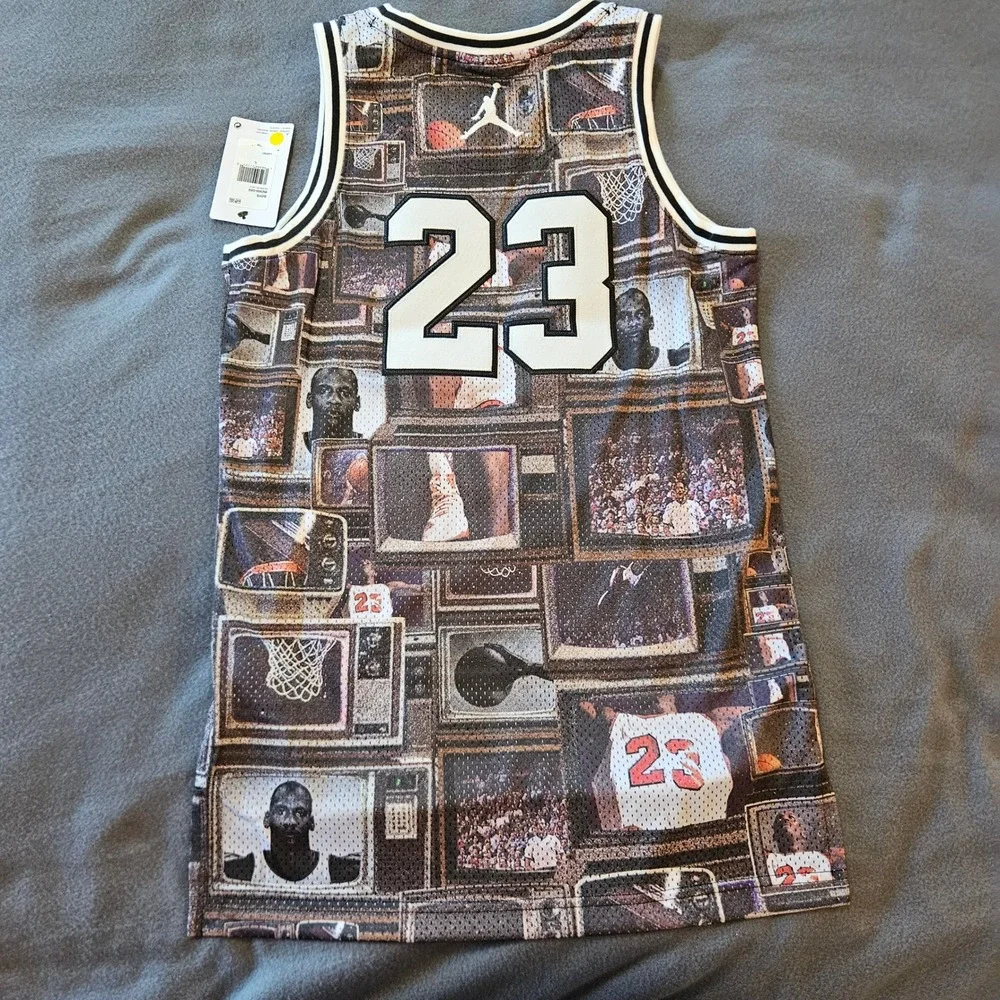 Kids Jordan 23 Basketball‎ Jersey Size L Graphic Print Boys Michael Jordan